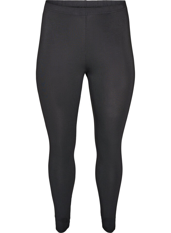 Basic-Leggings aus Viskose, Grau, Packshot image number 0