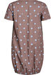 Robe en coton &agrave; manches courtes avec imprim&eacute;, Bleu, Packshot image number 1