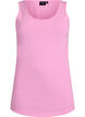Haut uni Basic en coton, Rose, Packshot image number 0