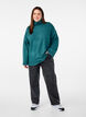 Rollkragenpullover aus Strick, Atlantic Deep Mel., Model image number 2