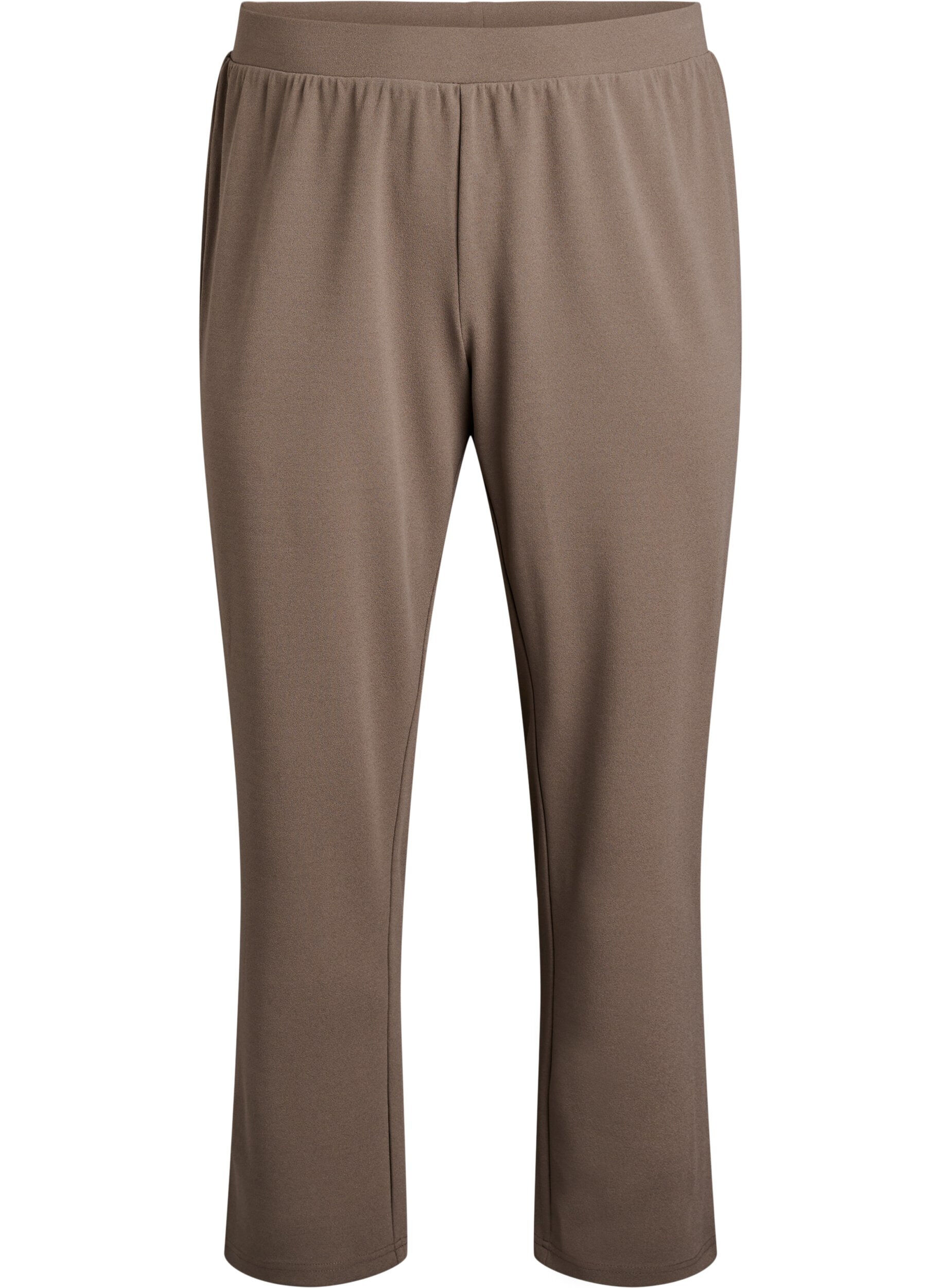 ZizziPantalon &agrave; coupe droite, Beige, Packshot image number 0