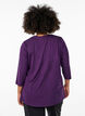Haut de sport &agrave; manches 3/4, Violet, Model image number 2