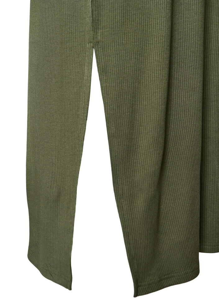 Robe c&ocirc;tel&eacute;e sans manches en viscose, Vert, Packshot image number 3