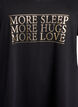Chemise de nuit en coton biologique et &agrave; col en V, , Packshot image number 2
