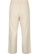 Pantalon taille haute en coton et en lin, Whitecap Gray, Packshot image number 1