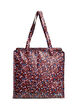 Sac de magasinage avec fermeture &eacute;clair, Marron, Packshot image number 1