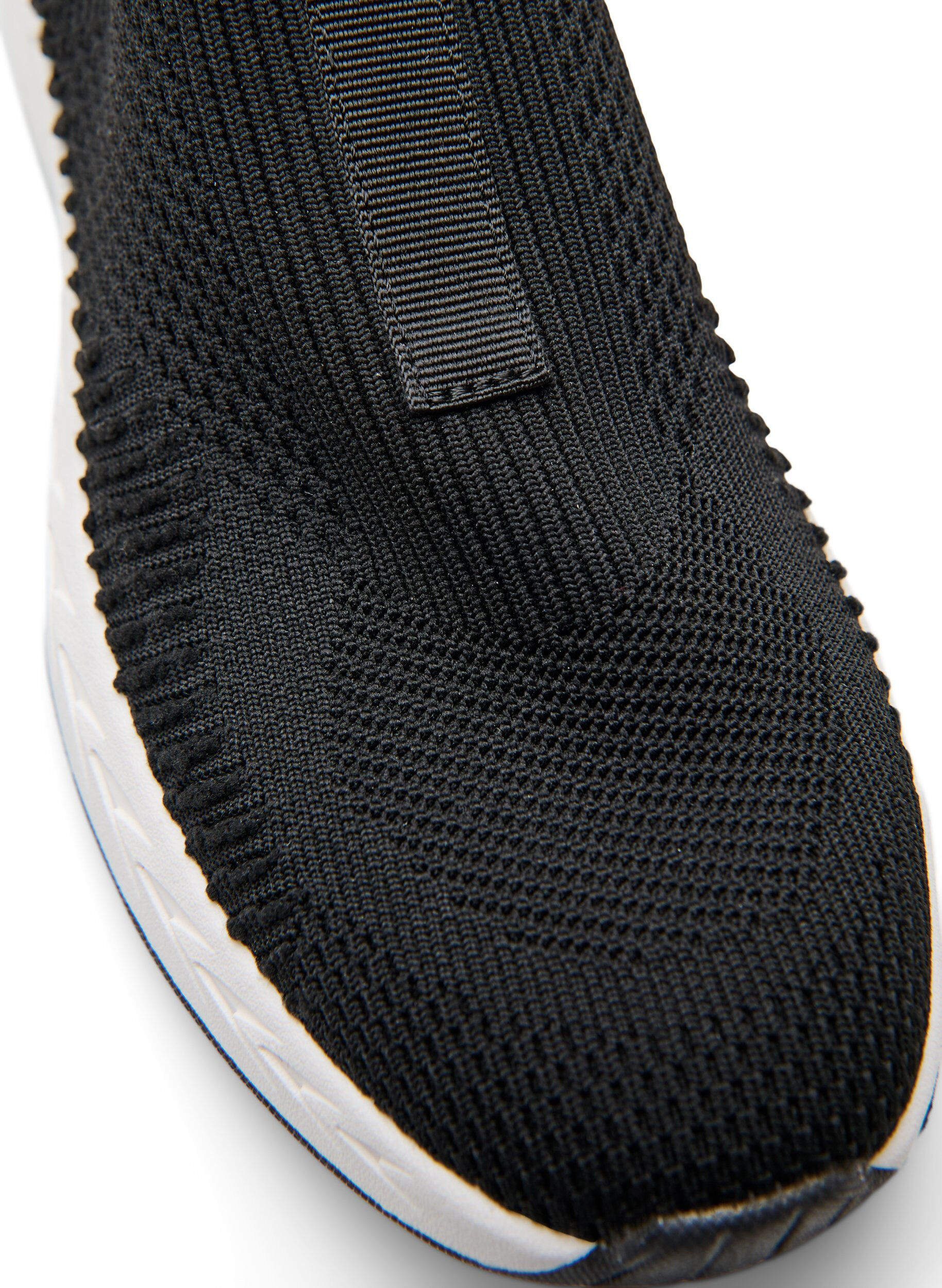 Zizzi Weit geschnittener Slip-On-Sneaker, Schwarz, Packshot image number 3