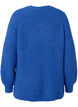 Gestrickter Pullover mit Wolle und Raglanärmeln, Princess Blue, Packshot image number 1