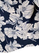  Hemdbluse mit V-Ausschnitt und Aufdruck, Navy B. Flower AOP, Packshot image number 3