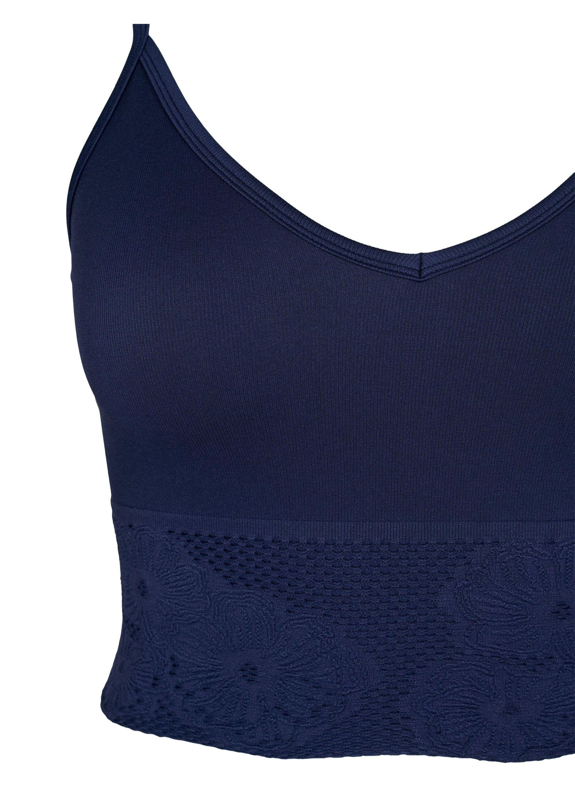 Zizzi Soutien-gorge sans coutures, Peacoat ASS, Packshot image number 2