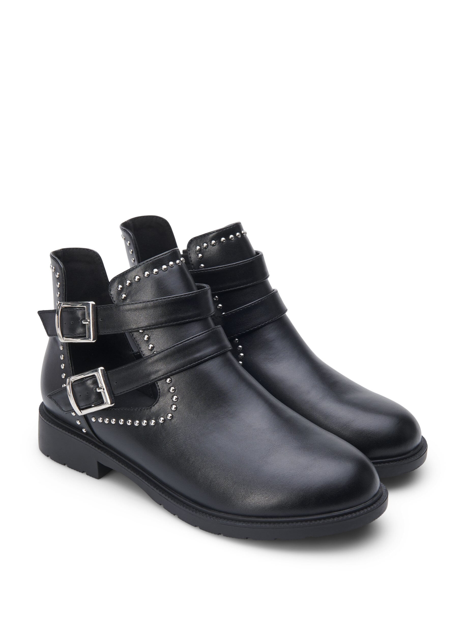 Zizzi Large - Bottines &agrave; clous, Black, Packshot image number 1