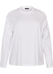 T-shirt Basic &agrave; manches longues, Blanc, Packshot image number 0
