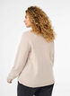 Strickjacke aus Merinowolle, Pumice Stone Mel., Model image number 1