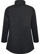 Fr&uuml;hlingsjacke aus wasserabweisendem Material mit A-Linie, Schwarz, Packshot image number 1