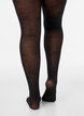 Gebl&uuml;mte Strumpfhose, 30 den, Schwarz, Model image number 3