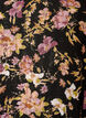 Bluse mit Blumenprint und R&uuml;schendetails, Schwarz, Packshot image number 2