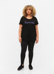 T-shirt de sport avec imprimé, Black w. Disciplined, Model image number 2