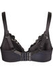 Soutien-gorge rembourr&eacute; &agrave; armatures avec broderie, Noir, Packshot image number 1
