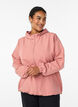 Veste l&eacute;g&egrave;re avec capuche et fermeture &eacute;clair, Rose, Model image number 0