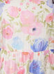 Robe longue fleurie en lyocell avec volants, Blanc, Packshot image number 2