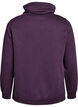 Sweatshirt avec col montant et poches, Violet, Packshot image number 1
