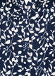 Chemisier en coton &agrave; manches 3/4 avec imprim&eacute;, Navy Blazer Leaf, Packshot image number 2