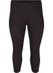3/4 Leggings mit Kn&ouml;pfen, Schwarz, Packshot image number 0