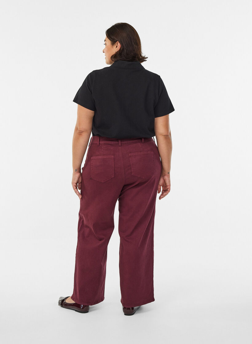 Poloshirt mit kurzen &Auml;rmeln, Schwarz, Model image number 2