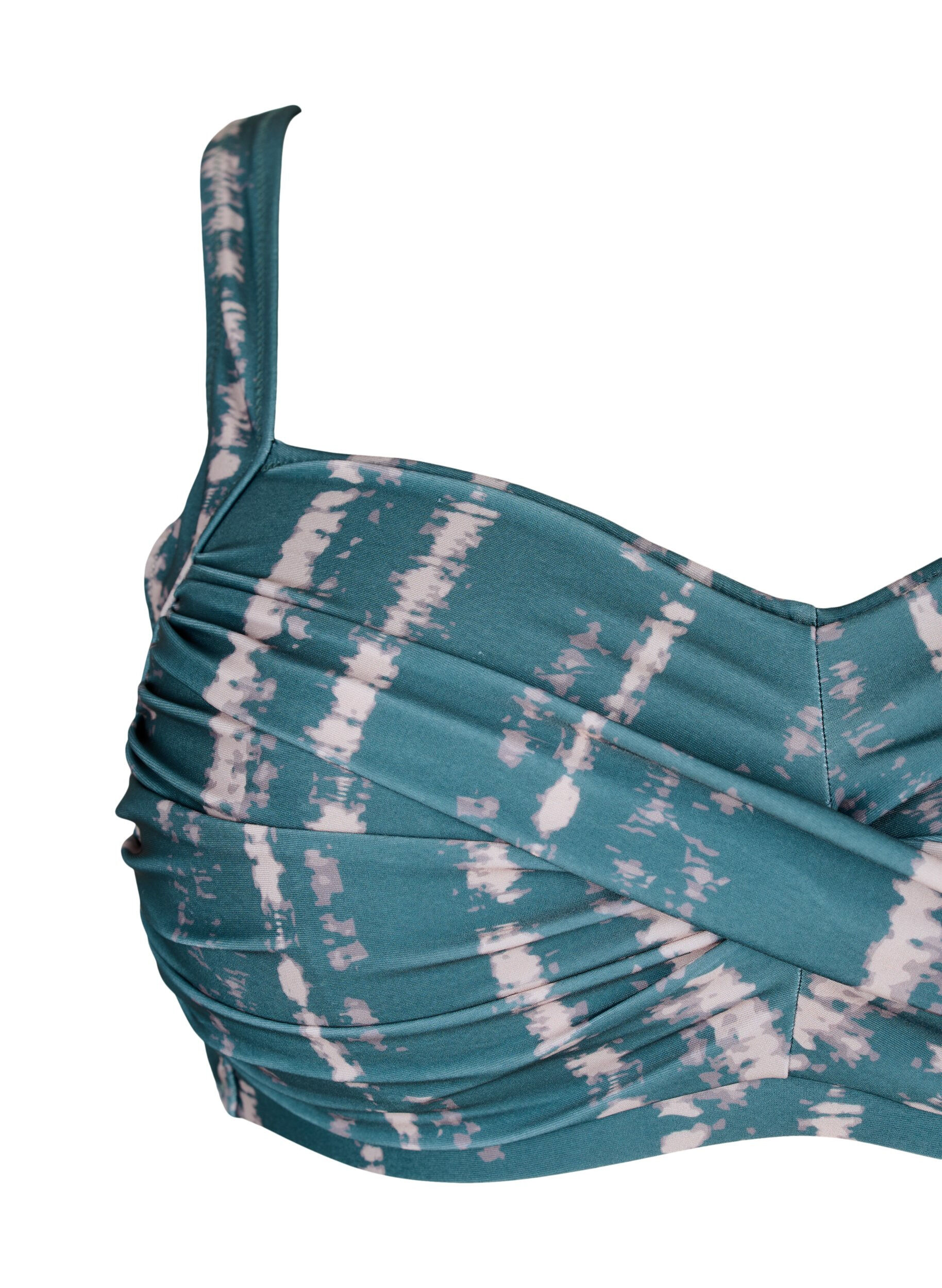 Zizzi Bedrucktes Bikini-Top, Tie Dye AOP, Packshot image number 2