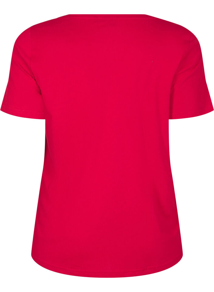 FLASH – T-shirt avec motif, Rouge, Packshot image number 1