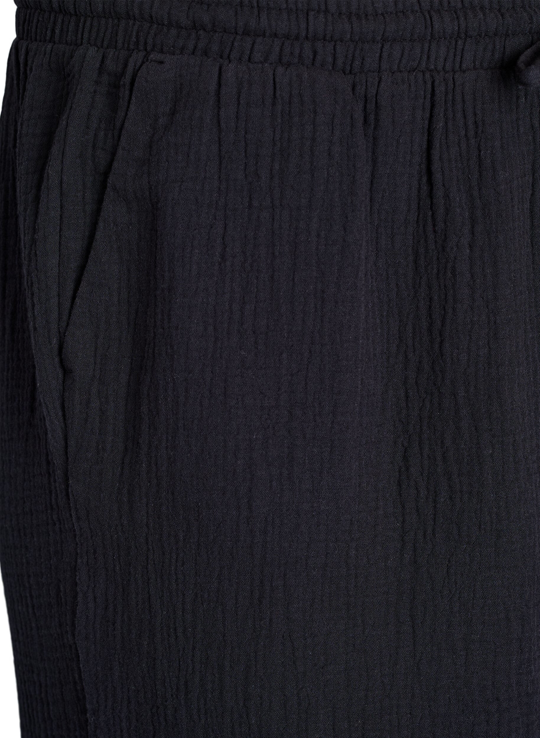 ZizziCulotte-Hosen mit hoher Taille, Schwarz, Packshot image number 2