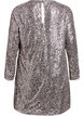 Robe courte à sequins à manches longues, Marron, Packshot image number 1