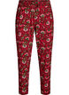 Pantalon de pyjama en coton avec imprim&eacute;, Rouge, Packshot image number 0