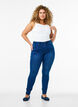 Jean Amy super slim &agrave; taille haute, Blue Denim, Model image number 0