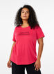 FLASH – T-shirt avec motif, Rose, Model image number 0