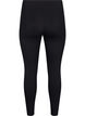 2-pack leggings en coton, Noir, Packshot image number 1