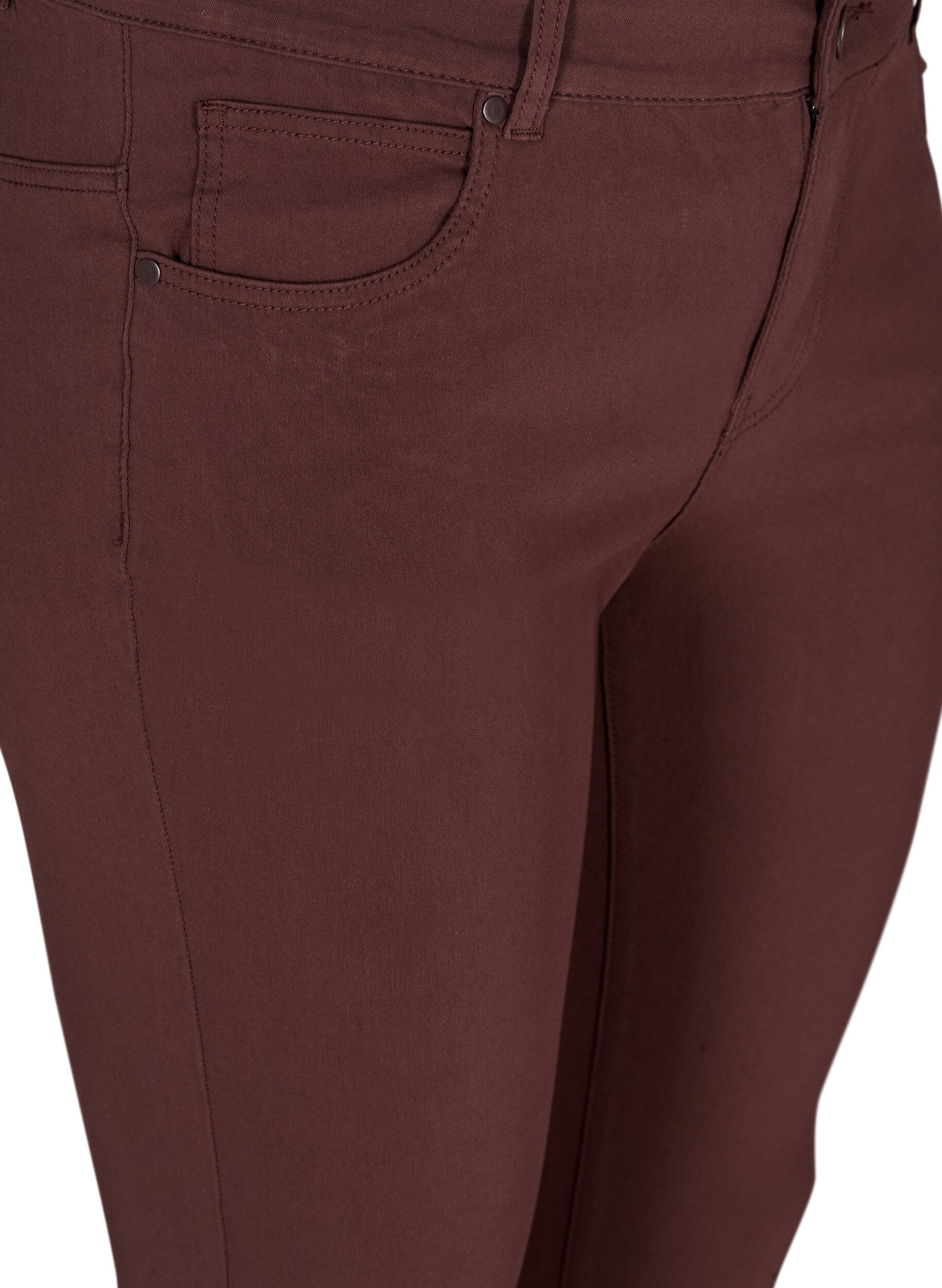 ZizziPantalon, Bordeaux fonc&eacute;, Packshot image number 2