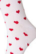 Chaussettes en coton avec des motifs, Blanc, Packshot image number 2