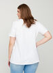 T-shirt basique, Blanc, Model image number 2