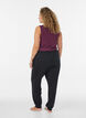 Nachthemd aus Bio-Baumwolle mit Strukturmuster, Dunkles Bordeaux, Model image number 2