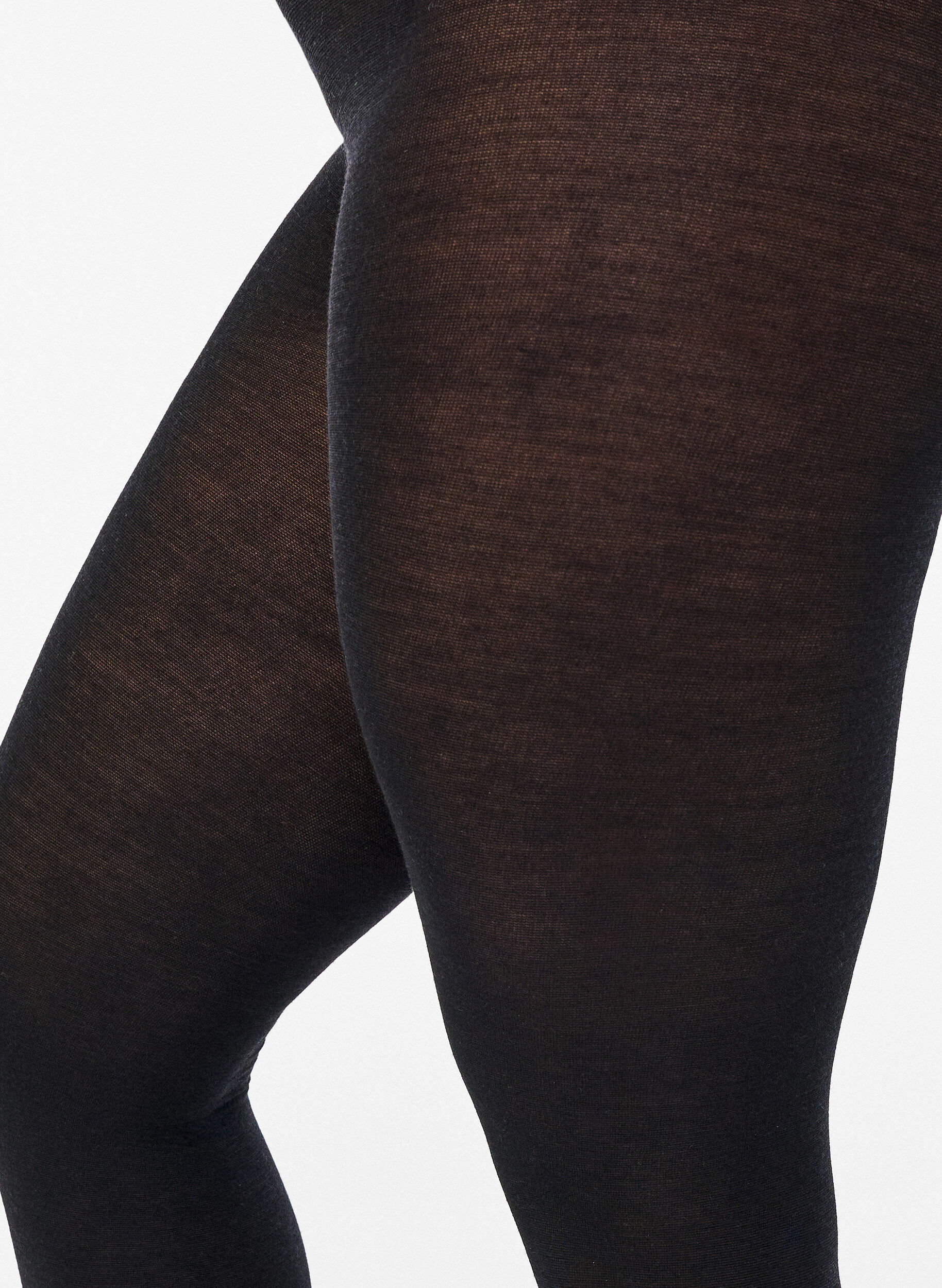 ZizziWollstrumpfhose, Schwarz, Model image number 2
