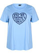 T-shirt en coton avec motif, D.R.Blue w. Every, Packshot image number 0