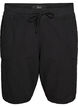 Short en coton ample avec poches, Noir, Packshot image number 0