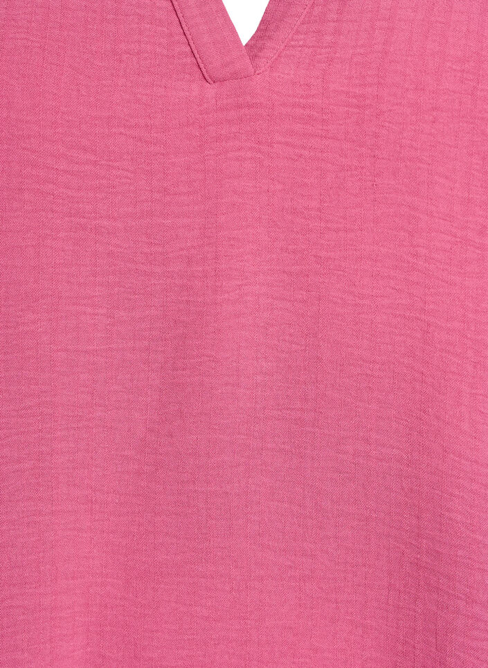 Chemisier ample à manches courtes, Bordeaux, Packshot image number 2