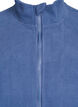 Haut en polaire avec zip et col montant, Bleu, Packshot image number 2