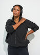 Fleecejacke mit Taschen, Schwarz, Model image number 0