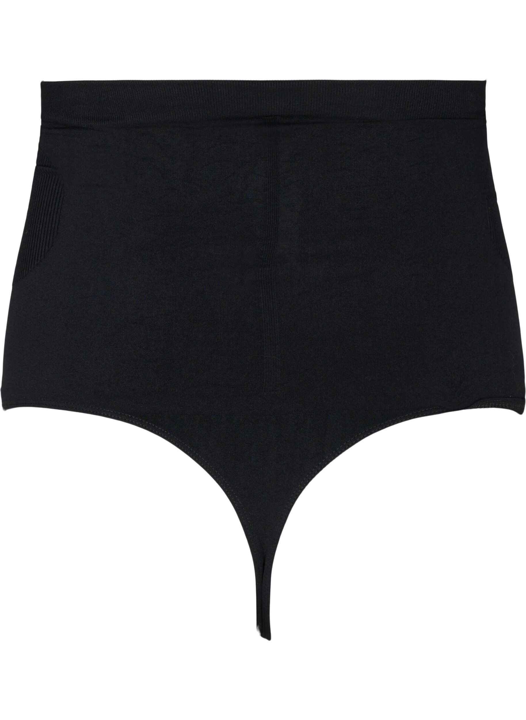 Zizzi String gainant Shapewear taille haute, Black, Packshot image number 1