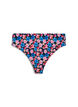 Gebl&uuml;mte Brazilian-Bikinihose, Rot, Packshot image number 0