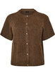 Cardigan en maille avec manches courtes, Marron, Packshot image number 0