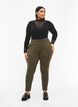 Pantalon court avec poches, Vert foncé, Model image number 0
